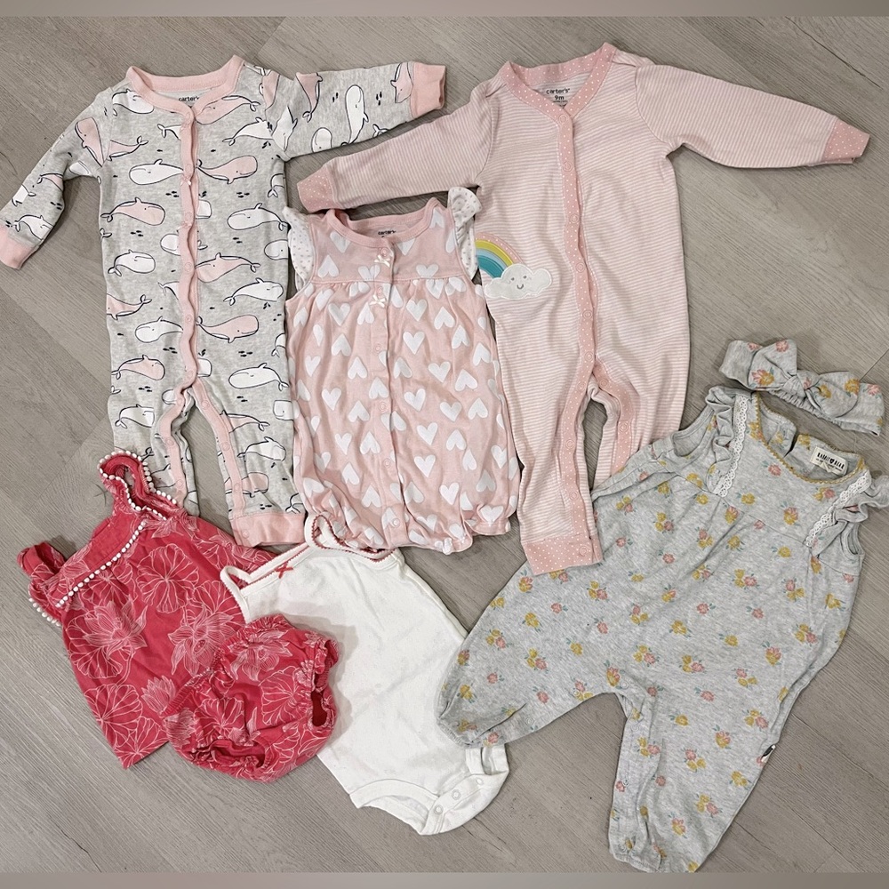 Lot of Summer Clothes for 9 Month Old Girl